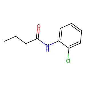 N-(2-Chlorophenyl)butanamide structure