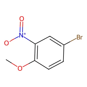 4-Bromo-2-nitroanisole structure