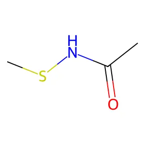 N-Methylmercaptoacetamide structure