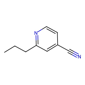 2-Propylisonicotinonitrile structure