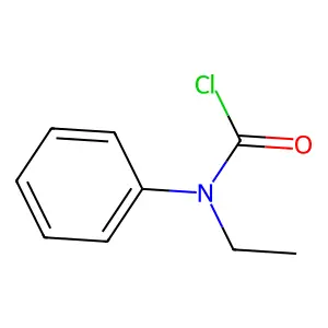 Ethyl(phenyl)carbamoyl chloride structure