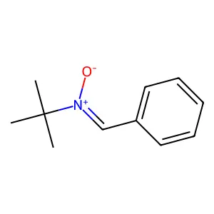 N-tert-Butyl-a-phenylnitrone structure