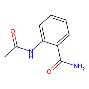 2-(Acetylamino)benzamide structure