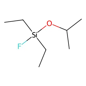 Silane, diethylfluoroisopropoxy- structure