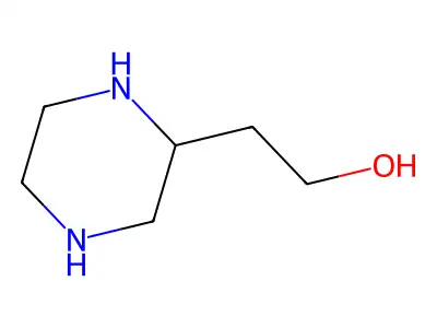 Piperazineethanol structure