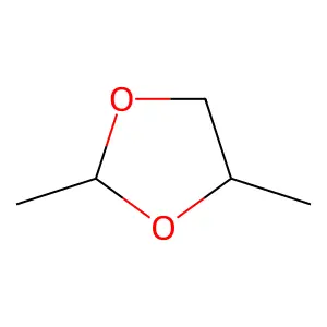 2,4-Dimethyl-1,3-dioxolane structure