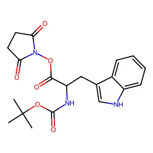 Boc-Trp-OSu structure