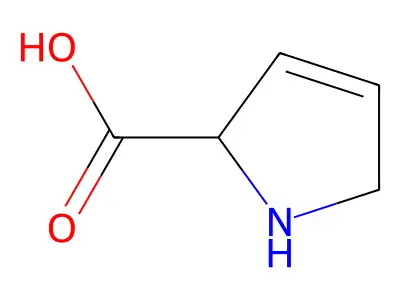 3,4-Dehydroproline structure