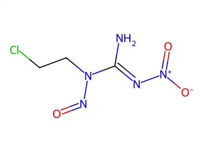 1-(2-Chloroethyl)-2-nitro-1-nitrosoguanidine structure