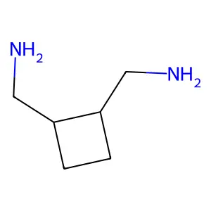 (Cyclobutane-1,2-diyl)dimethanamine structure
