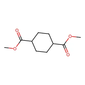 Dimethyl 1,4-cyclohexanedicarboxylate structure