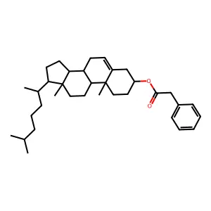 Cholesteryl phenylacetate structure