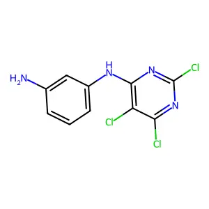 1,3-Benzenediamine, N1-(2,5,6-trichloro-4-pyrimidinyl)- structure
