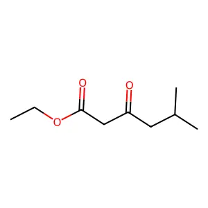 Ethyl 5-methyl-3-oxohexanoate structure