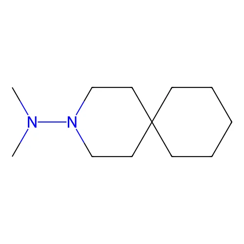 N,N-dimethyl-3-azaspiro[5.5]undecan-3-amine structure