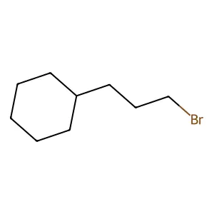 (3-Bromopropyl)cyclohexane structure