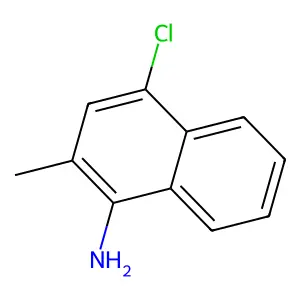 4-Chloro-2-methylnaphthalen-1-amine structure
