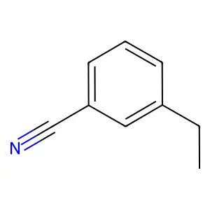 Benzonitrile, 3-ethyl- structure