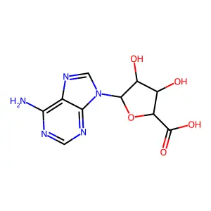 9-Riburonosyladenine structure
