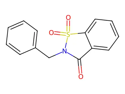 N-Benzylsaccharin structure