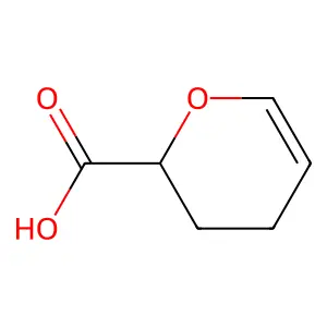 3,4-dihydro-2H-pyran-2-carboxylic acid structure