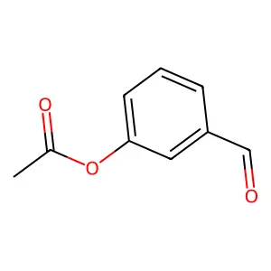 3-Formylphenyl acetate structure