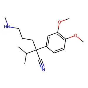 Verapamil Impurity F structure