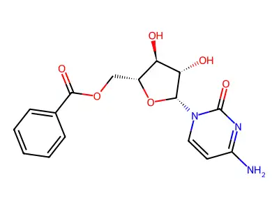 Ara-C 5'-benzoate structure