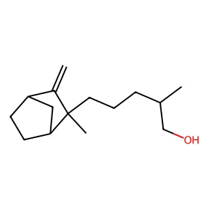 Bicyclo[2.2.1]heptane-2-pentanol, beta,2-dimethyl-3-methylene- structure