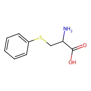 beta-Phenylcysteine structure