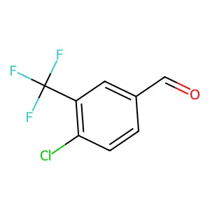 4-Chloro-3-(trifluoromethyl)benzaldehyde structure