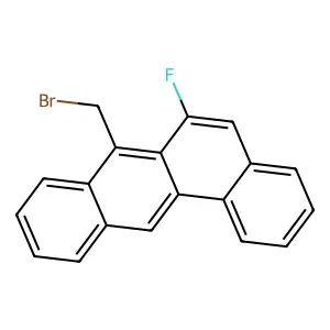 Benz(a)anthracene, 7-bromomethyl-6-fluoro- structure