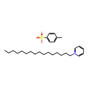 Pyridinium, 1-hexadecyl-, 4-methylbenzenesulfonate (1:1) structure
