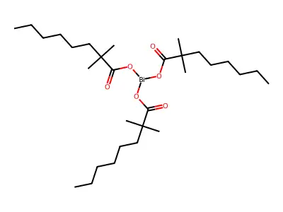 Bismuth(3+) neodecanoate structure