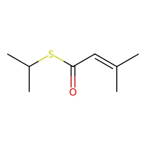 S-Isopropyl 3-methylthiocrotonate structure