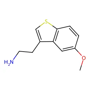 5-Methoxybenzo(b)thiophene-3-ethanamine structure
