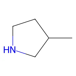 3-Methylpyrrolidine structure