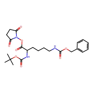Boc-Lys(Z)-OSu structure