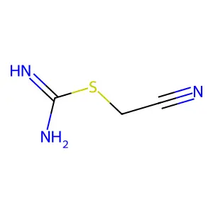 2-(Carbamimidoylsulfanyl)acetonitrile structure