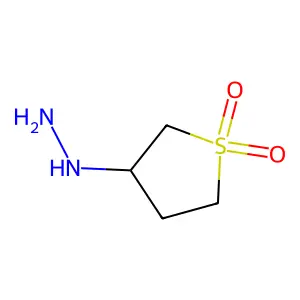 (tetrahydro-3-thienyl)hydrazine S,S-dioxide structure