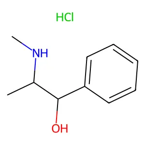 Pseudoephedrine Hydrochloride structure