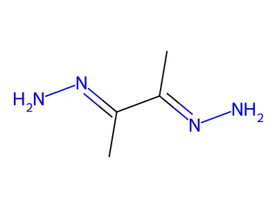 Biacetyldihydrazone structure