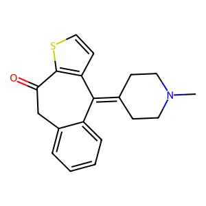 Ketotifen structure