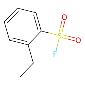 Benzenesulfonyl fluoride, 2-ethyl- structure
