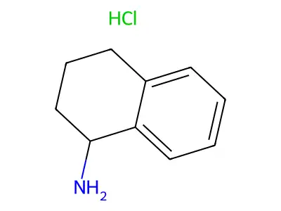 1,2,3,4-Tetrahydronaphthalen-1-ylazanium;chloride structure