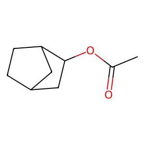 Norbornyl acetate structure