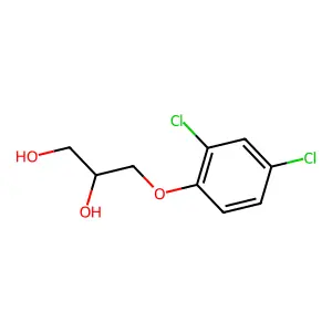 1,2-Propanediol, 3-(2,4-dichlorophenoxy)- structure