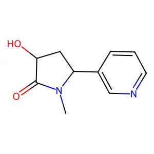 3'-Hydroxycotinine, trans- structure