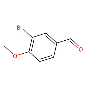 3-Bromo-4-methoxybenzaldehyde structure