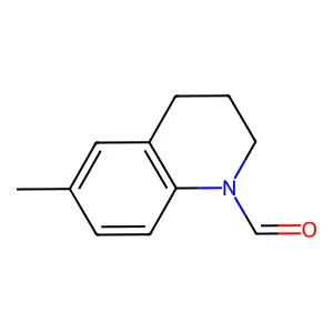 3,4-Dihydro-6-methyl-1(2H)-quinolinecarboxaldehyde structure